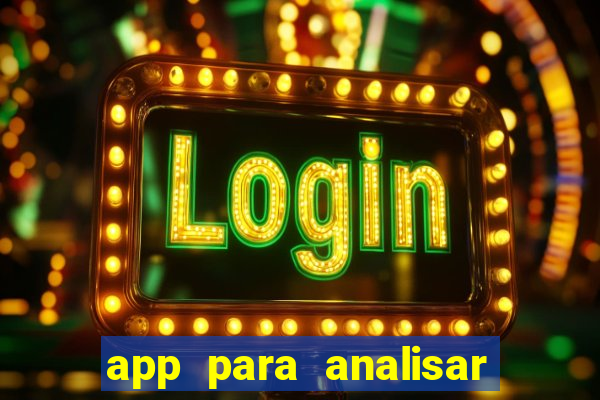 app para analisar jogos de futebol